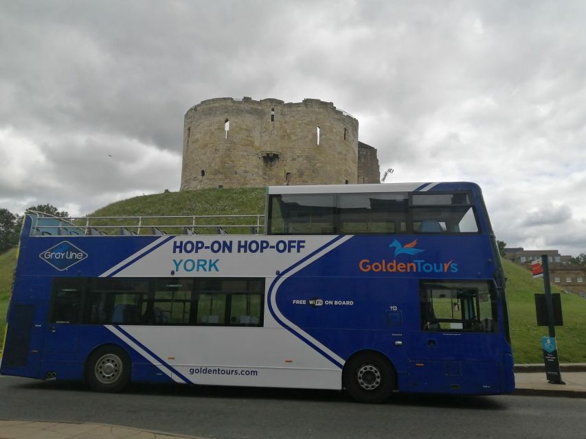 York: Hop-on Hop-off Sightseeing Bus Tour - York Minster from the upper deck