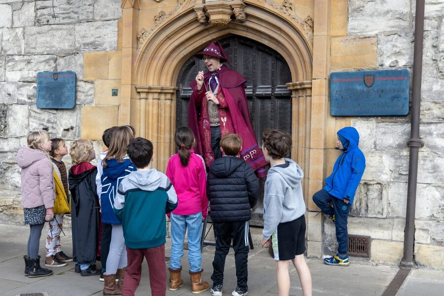 York: Wizard Walk of York Tour - Magic, Comedy & Family Fun - Whip-Ma-Whop-Ma Gate and York’s oddest street name