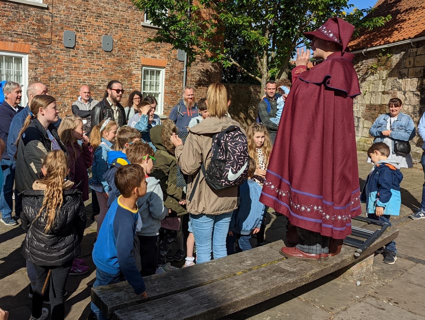 York: Wizard Walk of York Tour - Magic, Comedy & Family Fun - Saint Andrewgate and the return to St. Crux Church