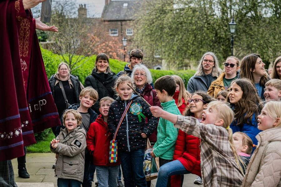 York: Wizard Walk of York Tour - Magic, Comedy & Family Fun - Starting at the bottom of the Shambles