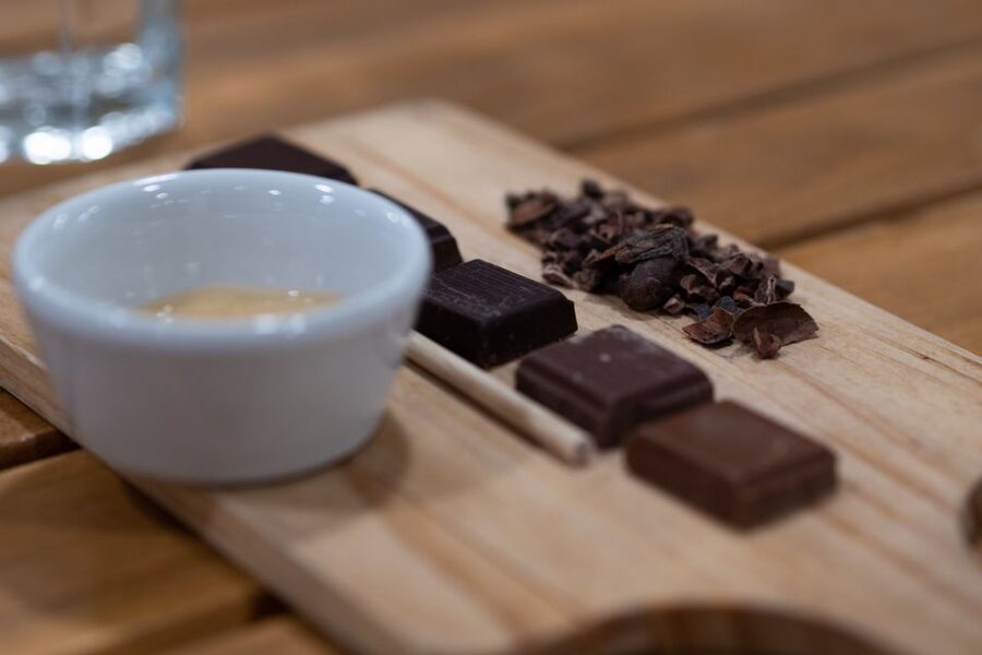York: York Cocoa Works Guided Tour and Tasting - The tasting: six samples, different strengths